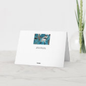 Mary Cassatt - Little Girl in a Blue Armfleisch Karte (Rückseite)