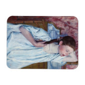 Mary Cassatt - Mädchen, die ihre Haare anordnen Magnet (Horizontal)