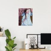 Mary Cassatt - Mädchen, die ihre Haare anordnen Poster (Heimbüro)