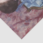 Mary Cassatt - Mädchen, die ihre Haare anordnen Seidenpapier (Detail)