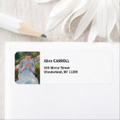 Mary Cassatt - Mädchen nähen im Garten (Insitu)