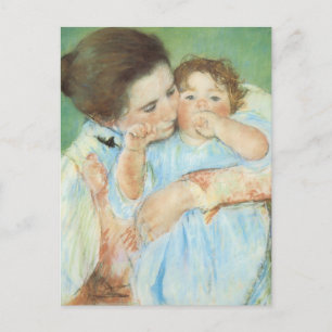 Mary Cassatt - Mutter und Kind Postkarte
