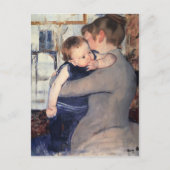 Mary Cassatt - Mutter und Kind Postkarte (Vorderseite)