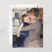 Mary Cassatt - Mutter und Kind Postkarte (Vorne/Hinten)