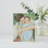 Mary Cassatt Mutter und Kindertagskarte Postkarte (Stehend Vorderseite)