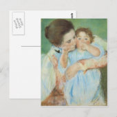Mary Cassatt Mutter und Kindertagskarte Postkarte (Vorne/Hinten)