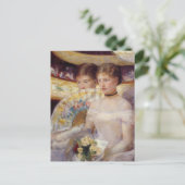 Mary Cassatt Painting Postkarte (Stehend Vorderseite)