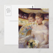 Mary Cassatt Painting Postkarte (Vorne/Hinten)