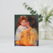 Mary Cassatt Painting Postkarte (Stehend Vorderseite)