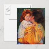 Mary Cassatt Painting Postkarte (Vorne/Hinten)
