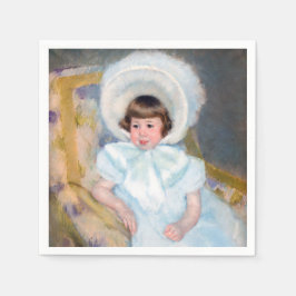 Mary Cassatt - Portrait Louise-Aurore Villeboeuf Serviette