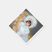 Mary Cassatt - Portrait Louise-Aurore Villeboeuf Serviette (Ecke)