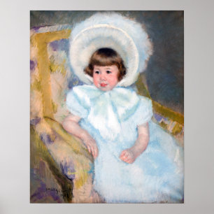 Mary Cassatt - Porträt Louise-Aurore Villeboeuf Poster
