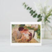 Mary Cassatt Postkarte (Stehend Vorderseite)