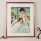 Mary Cassatt Young Mother Nähkunst Poster