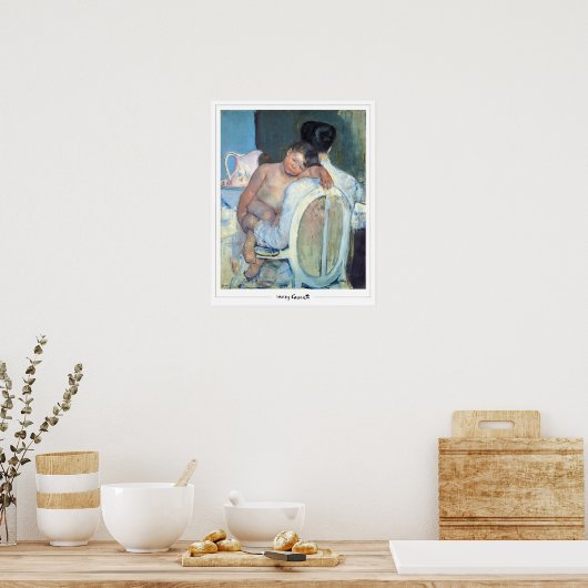 Mary Cassatt Zedign Art Poster #1 (Küche)