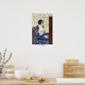 Mary Cassatt Zedign Art Poster #150 (Küche)