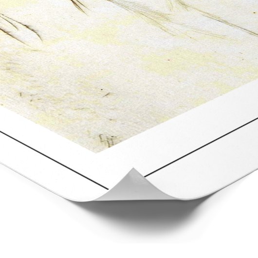 Mary Cassatt Zedign Art Poster #197 (Ecke)