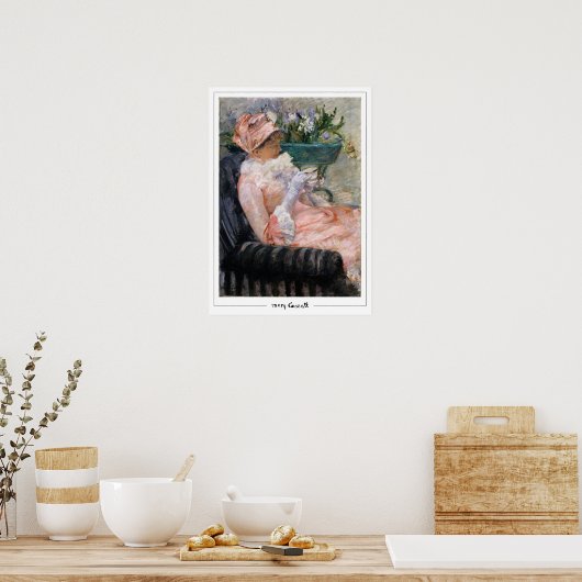 Mary Cassatt Zedign Art Poster #26 (Küche)