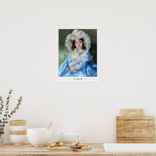 Mary Cassatt Zedign Art Poster #313 (Küche)