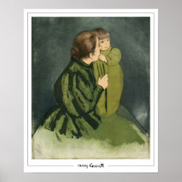 Mary Cassatt Zedign Art Poster #329