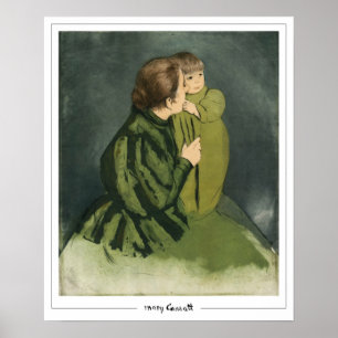 Mary Cassatt Zedign Art Poster #329