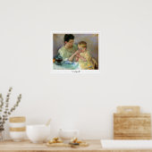 Mary Cassatt Zedign Art Poster #383 (Küche)