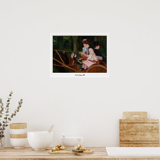Mary Cassatt Zedign Art Poster #8 (Küche)