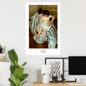Mary Cassatts Kinderbad (ca. 1892) Poster (Heimbüro)