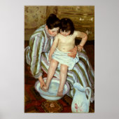 Mary Cassatts Kinderbad (ca. 1892) Poster (Vorne)