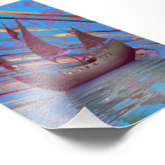 Mary Celeste Fotodruck (Ecke)