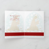 Mary & Child - Grußkarte Feiertagskarte (Innenseite)