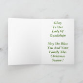 Mary Christmas Feiertagskarte (Innenseite)