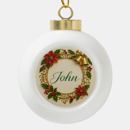 Mary Christmas Ornament – Personalized Keepsake (Vorderseite)
