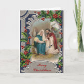 Mary ChristMass Feiertagskarte (Vorderseite)