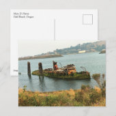 Mary D. Hume, Gold Beach, Oregon Postkarte (Vorne/Hinten)
