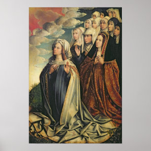 Mary der Vermittler mit Joanna das wütende Poster