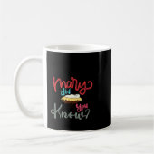 Mary Did You Know Christian Bible Verse Christmas Kaffeetasse (Links)