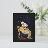 Mary, die Jesus hält Postkarte (Stehend Vorderseite)