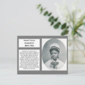 Mary Eliza Mahoney 1st Black Registered Nurse Postkarte (Stehend Vorderseite)