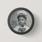 Mary Eliza Mahoney First Black Nurse RN Button (Vorderseite)