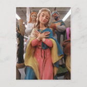 Mary Figurine Postkarte (Vorderseite)