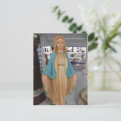 Mary Figurine Postkarte (Stehend Vorderseite)