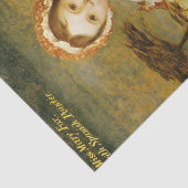 Mary Fox mit ihrem spanischen Pointer Dog (G.F. Wa Seidenpapier (Detail)