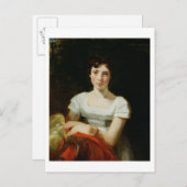 Mary Freer, 1809 (Öl auf Leinwand) Postkarte (Vorne/Hinten)