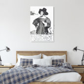 Mary Frith Leinwanddruck (Insitu (Schlafzimmer))