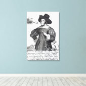 Mary Frith Leinwanddruck (Insitu (Holzboden))