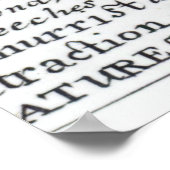 Mary Frith Poster (Ecke)