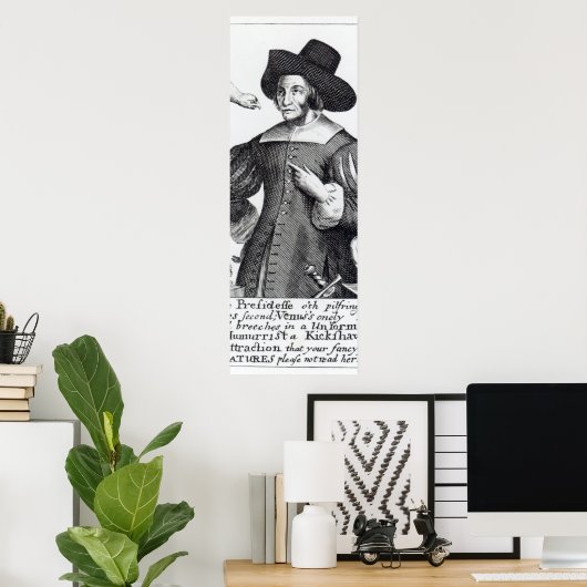 Mary Frith Poster (Heimbüro)