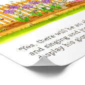 Mary ganz im Gegensatz zur Schrift Poster (Ecke)